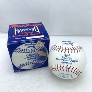 1979 MacGregor Harwood Haiti ASA‎ Official Softball Cork Center 3154A 100CN-12